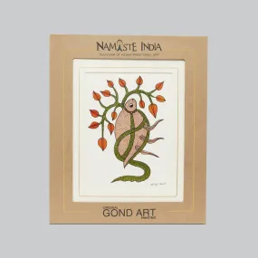 Mount Board Original Gond Art Print