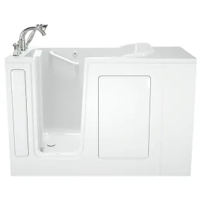 2848 Series 28"W x 48"L Gelcoat Walk-In Whirlpool Bathtub with Left-Hand Drain/Faucet