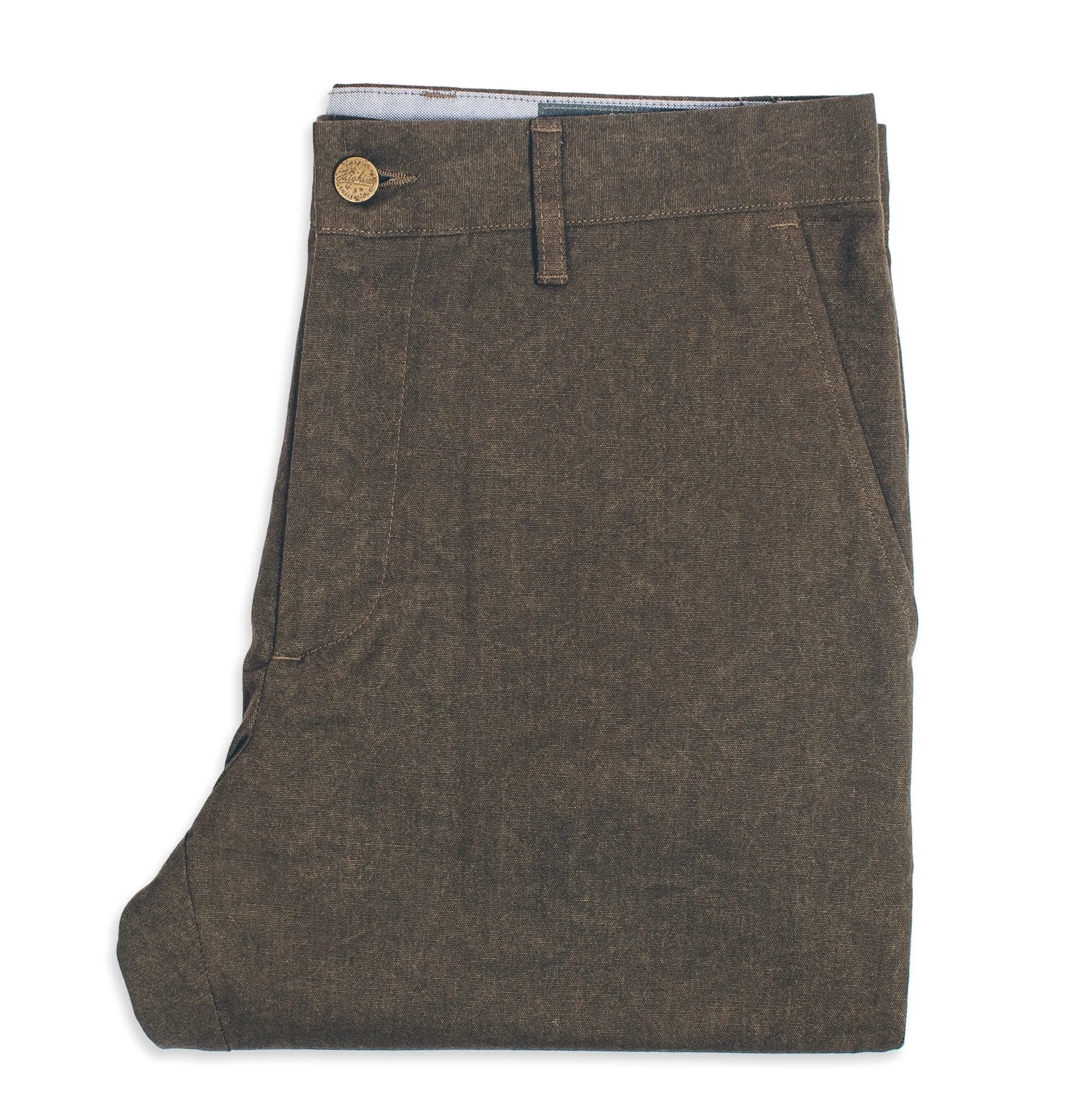 6 Point Pant in Olive Drab Oxford