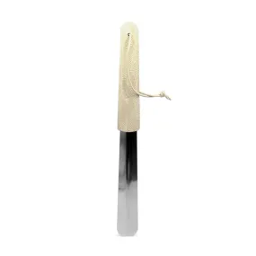 84-800-IVY Teju Lizard Shoe Spoon, Ivory