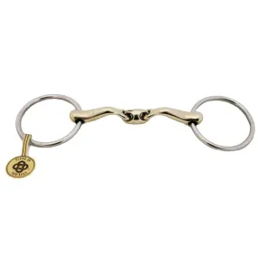 Angled Lozenge Loose Ring Training Snaffle (BIT4940)