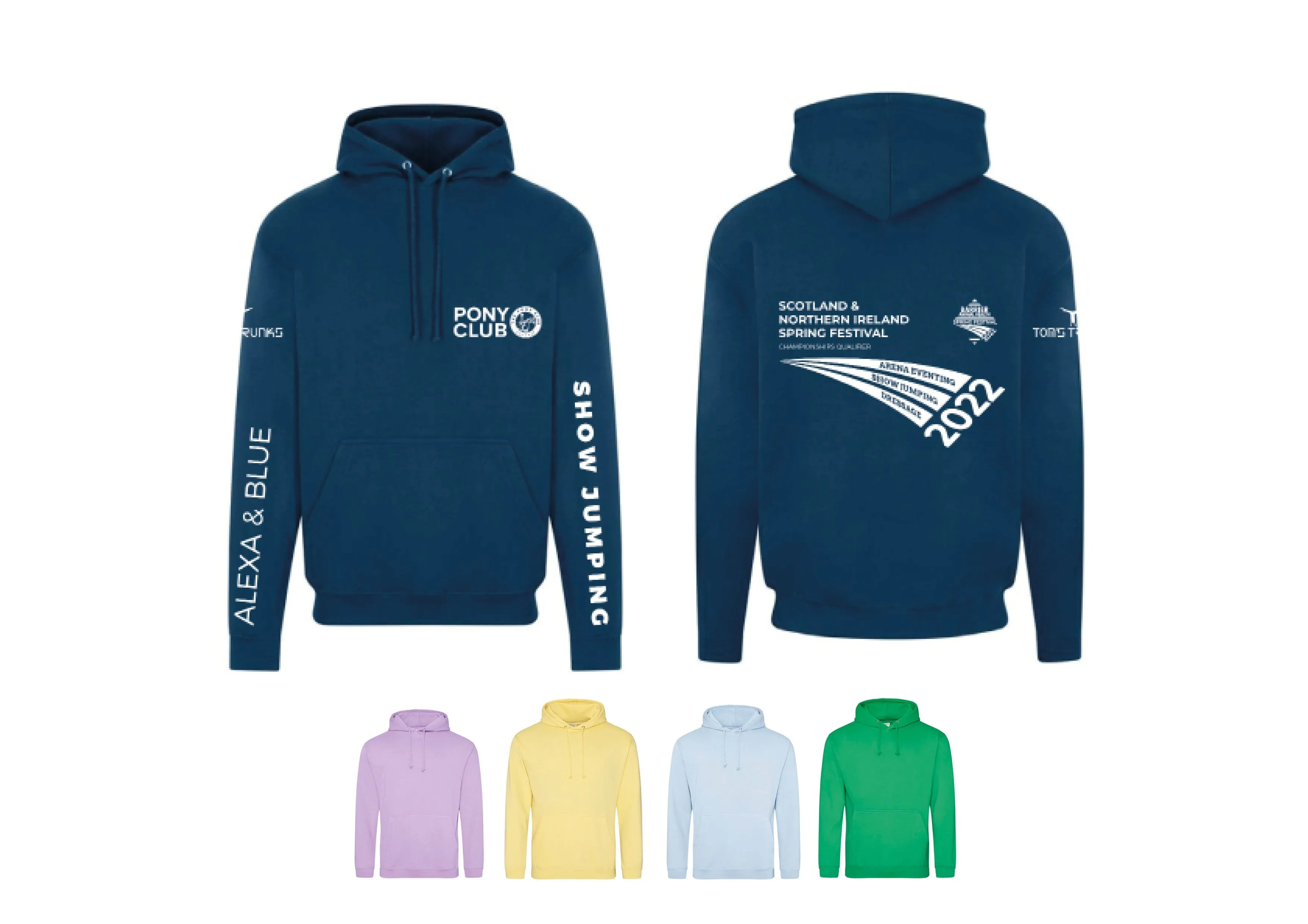 Area Pony Club Spring Festival 2022 Show Jumping Hoodie