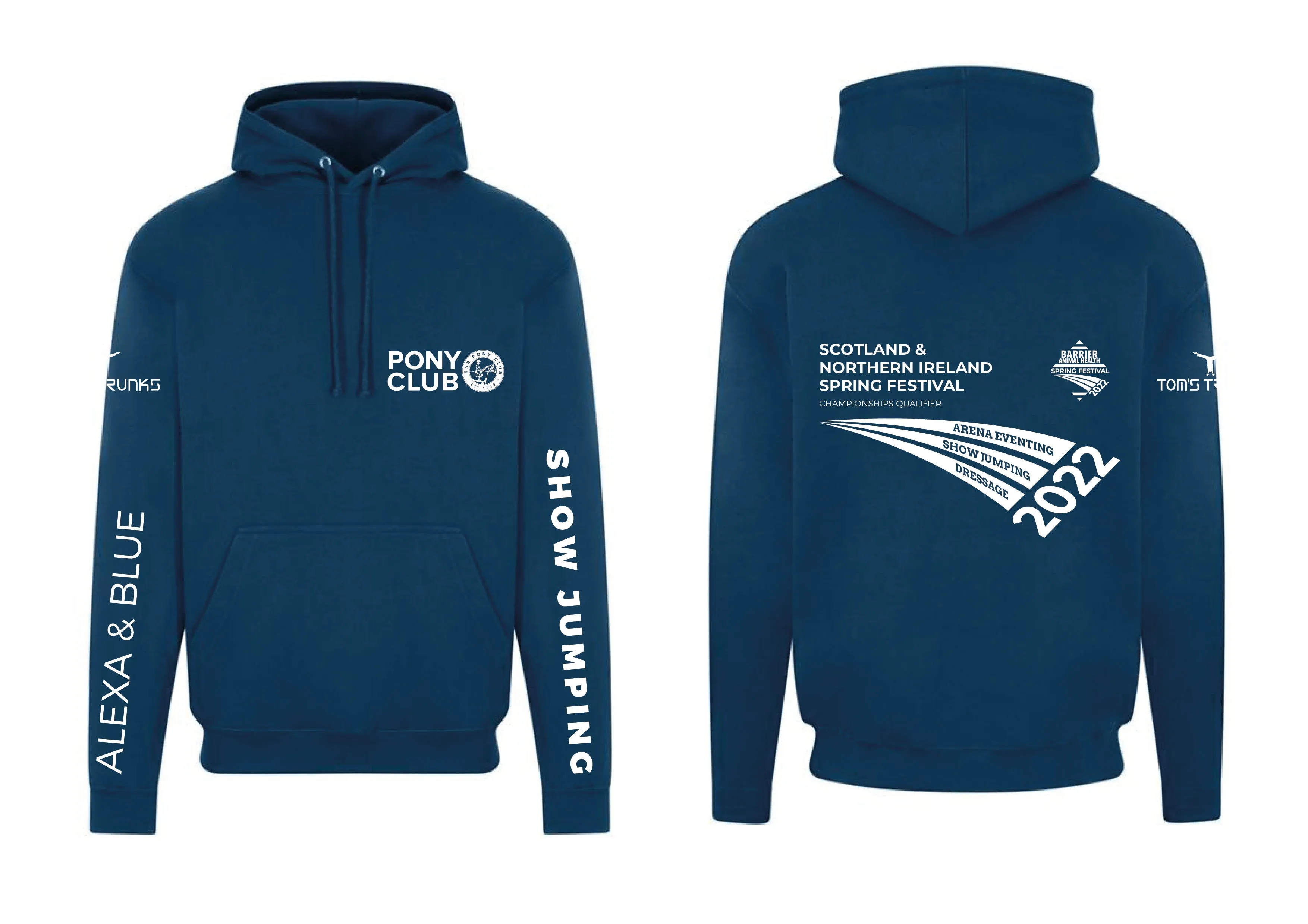 Area Pony Club Spring Festival 2022 Show Jumping Hoodie