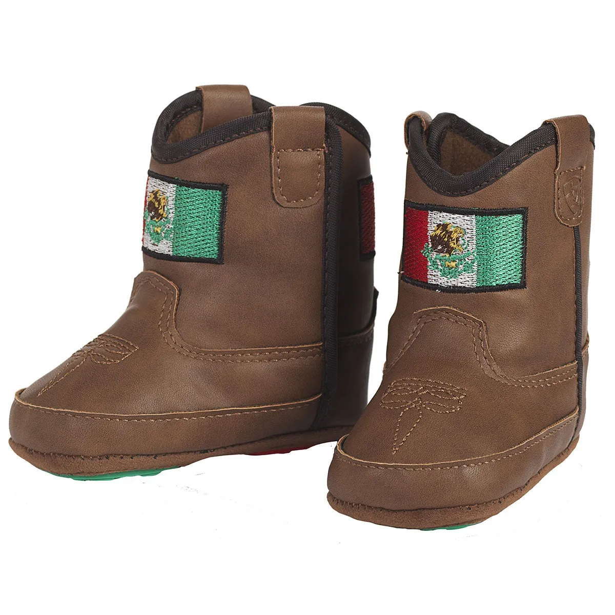 Ariat Brown Baby Bucker Boots