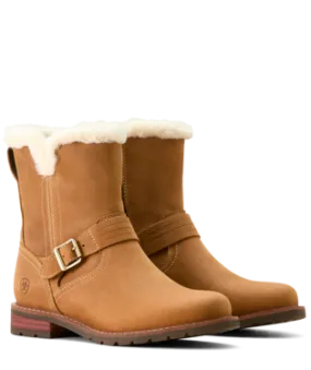 Ariat Ladies Savannah Sherpa Camel Tan Waterproof Boot-10053768