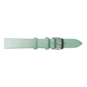 ARIES GOLD BABY GREEN AG-L0040-16 LEATHER STRAP