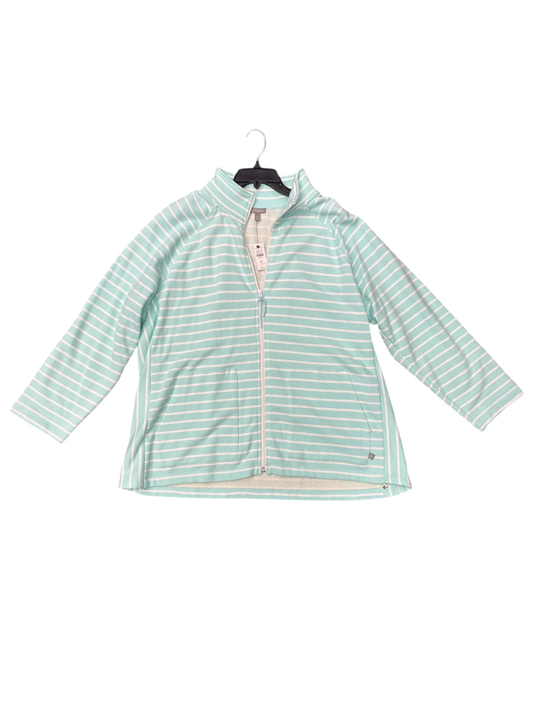 Athletic Fleece By Talbots In Aqua, Size: 2x