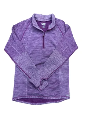 Athletic Jacket By Saucony In Purple, Size: L