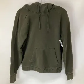 Athletic Sweatshirt Hoodie By Lululemon In Green, Size: 4