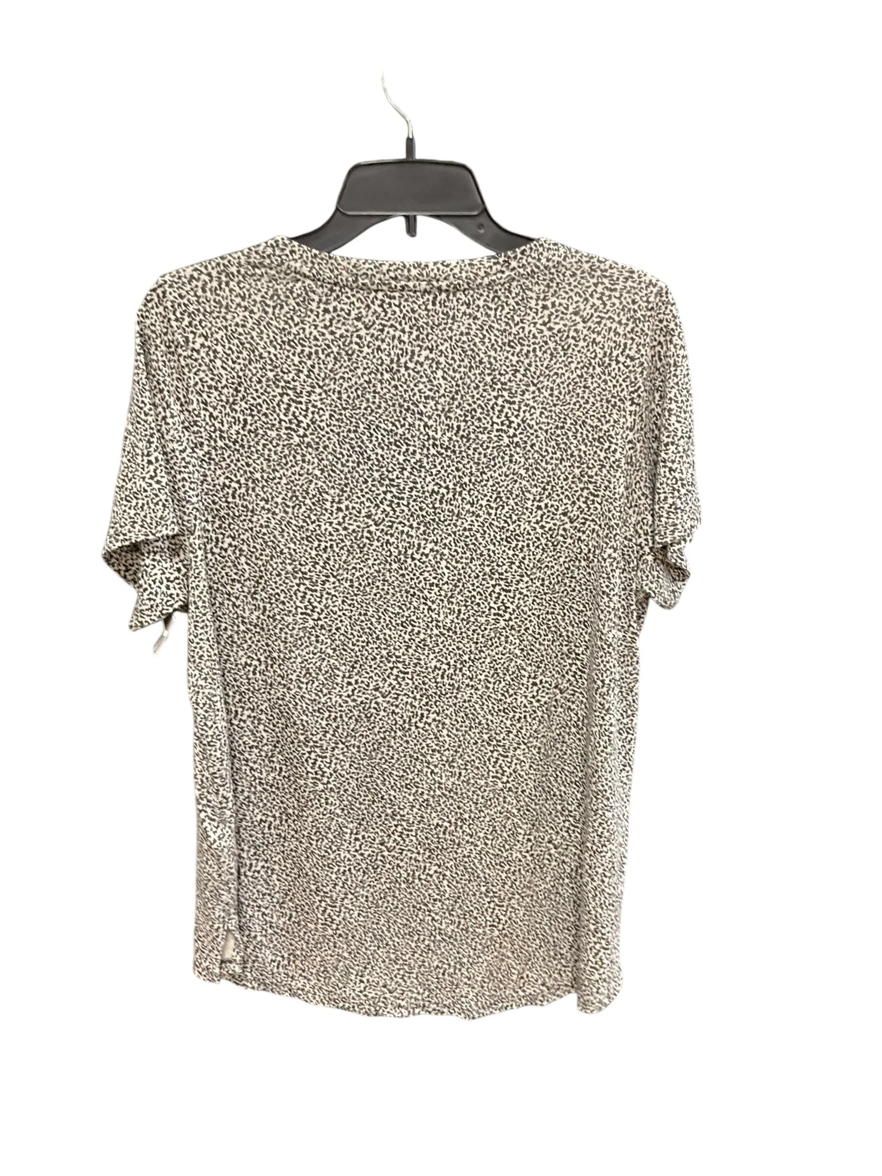 Athletic Top Short Sleeve By Athleta In Leopard Print, Size: Xl