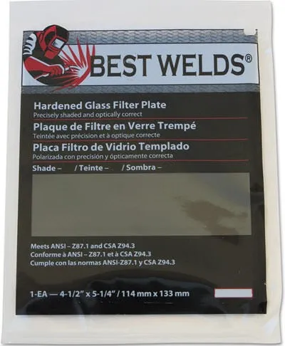 Best Welds Shade 9 Replacement Welding Lens - 4 X 5