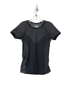 Black Athletic Top Short Sleeve Athleta, Size L