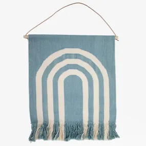 Blue Rainbow Wall Hanging