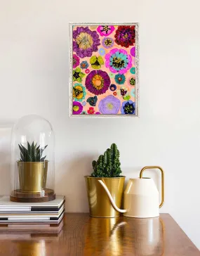 Bright & Bold - Peach Mini Framed Canvas