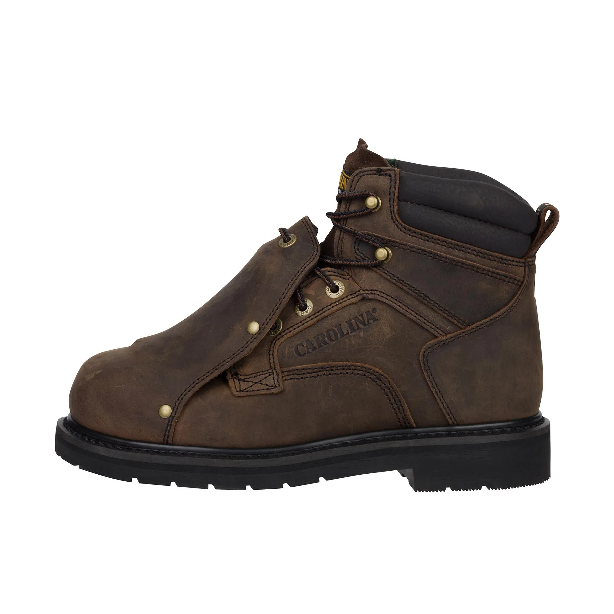 Carolina Metpro Steel Toe Dark Brown Crazy Horse