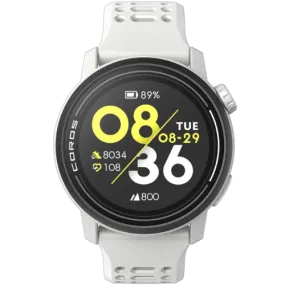 COROS PACE 3 Premium GPS Sport Smartwatch White Silicone Band with 2 Year Warranty