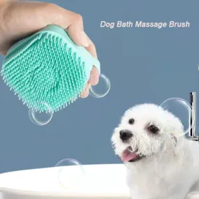 Dog Bath Massage Brush