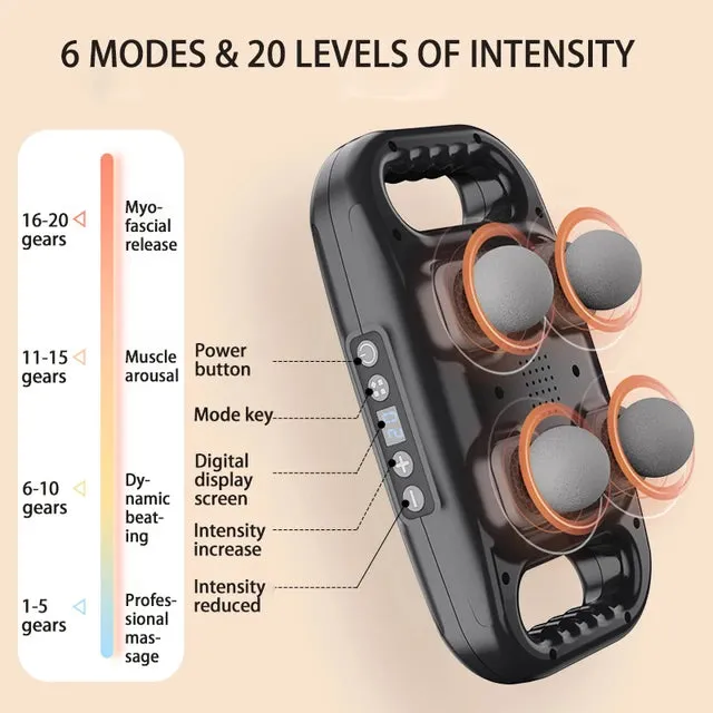 Four-headed Massage gun FZ 668