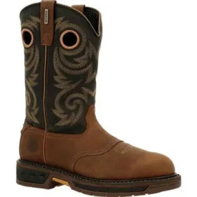 Georgia Boot Men's 11" Carbo-Tec LT Waterproof Round Toe Pull-On Work Boot