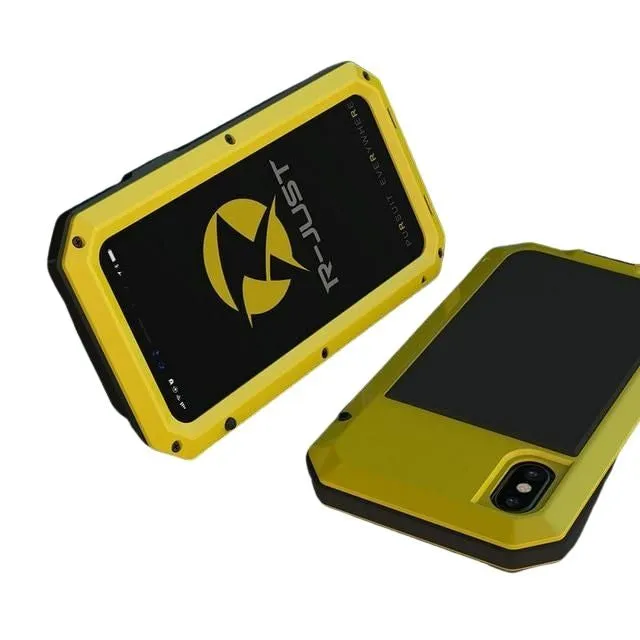 Heavy Duty Protection Metal Phone Case for iPhone