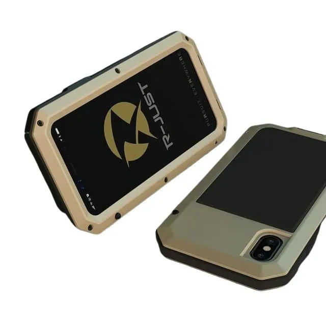 Heavy Duty Protection Metal Phone Case for iPhone