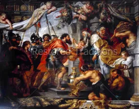 Meeting of Abraham and Melchizedek - Rubens