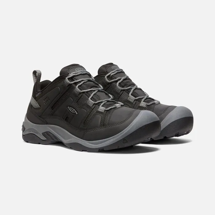 Men's Circadia Waterproof Black Steel Grey