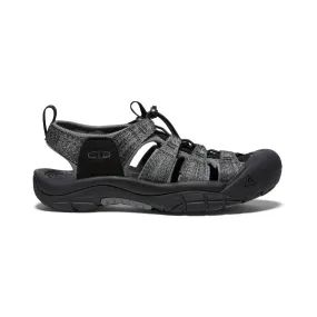 Men's Newport H2 Sandal  |  Black/Steel Grey