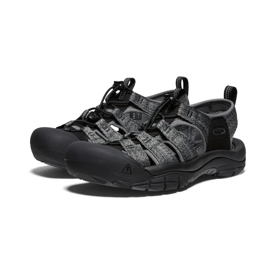 Men's Newport H2 Sandal  |  Black/Steel Grey