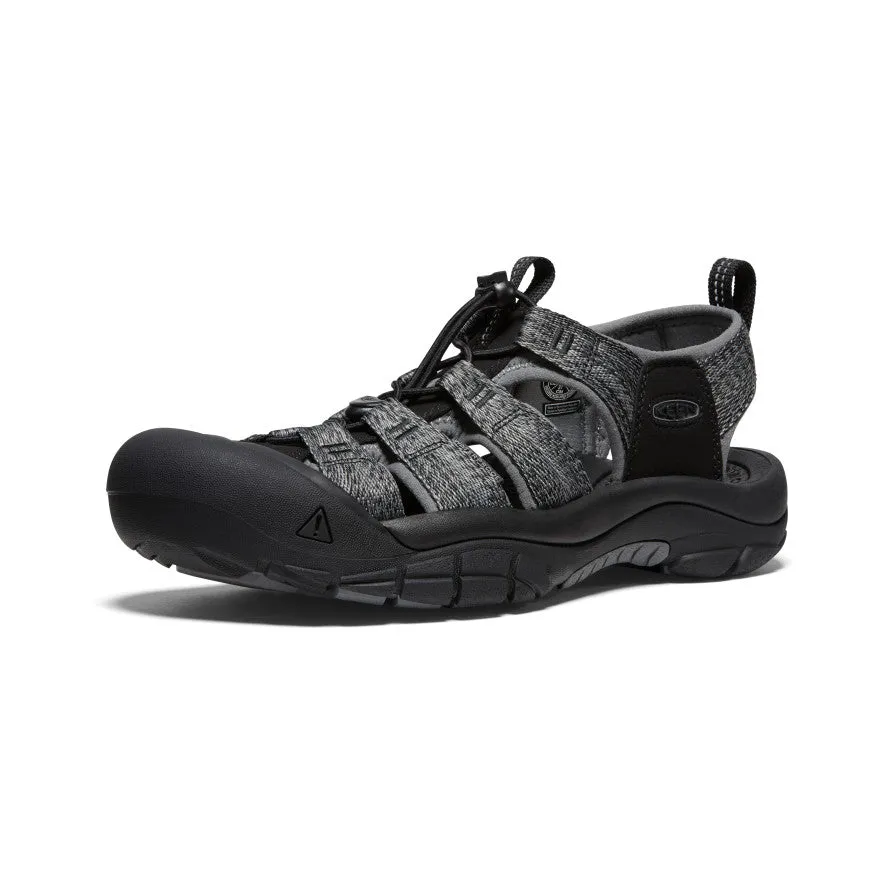 Men's Newport H2 Sandal  |  Black/Steel Grey