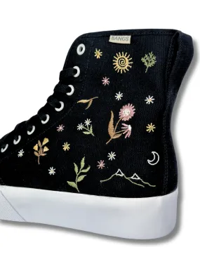 Midnight Meadow Platform High Top | Men's 8=Women's 9.5