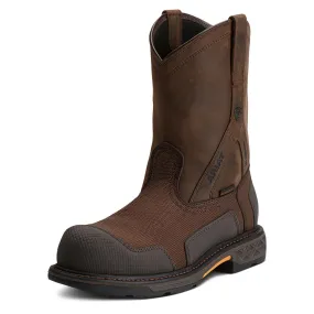 OverDrive XTR Composite-Toe Waterproof Work Boot Brown Cordura