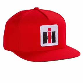 Red Full Twill High Profile Cap