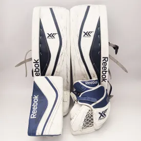 Reebok XLT- Used Pro Stock Goalie Set (White/Blue)