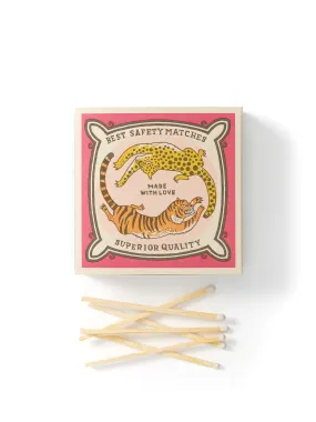 Safety Matches Chasing Big Cats